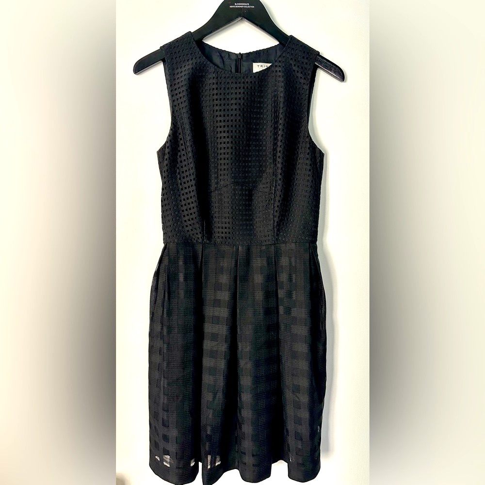 Trina Turk, Black Cocktail dress, Vintage-inspired, Size 2, never worn.